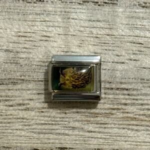 Horned Owl Italian Charm Bracelet Link